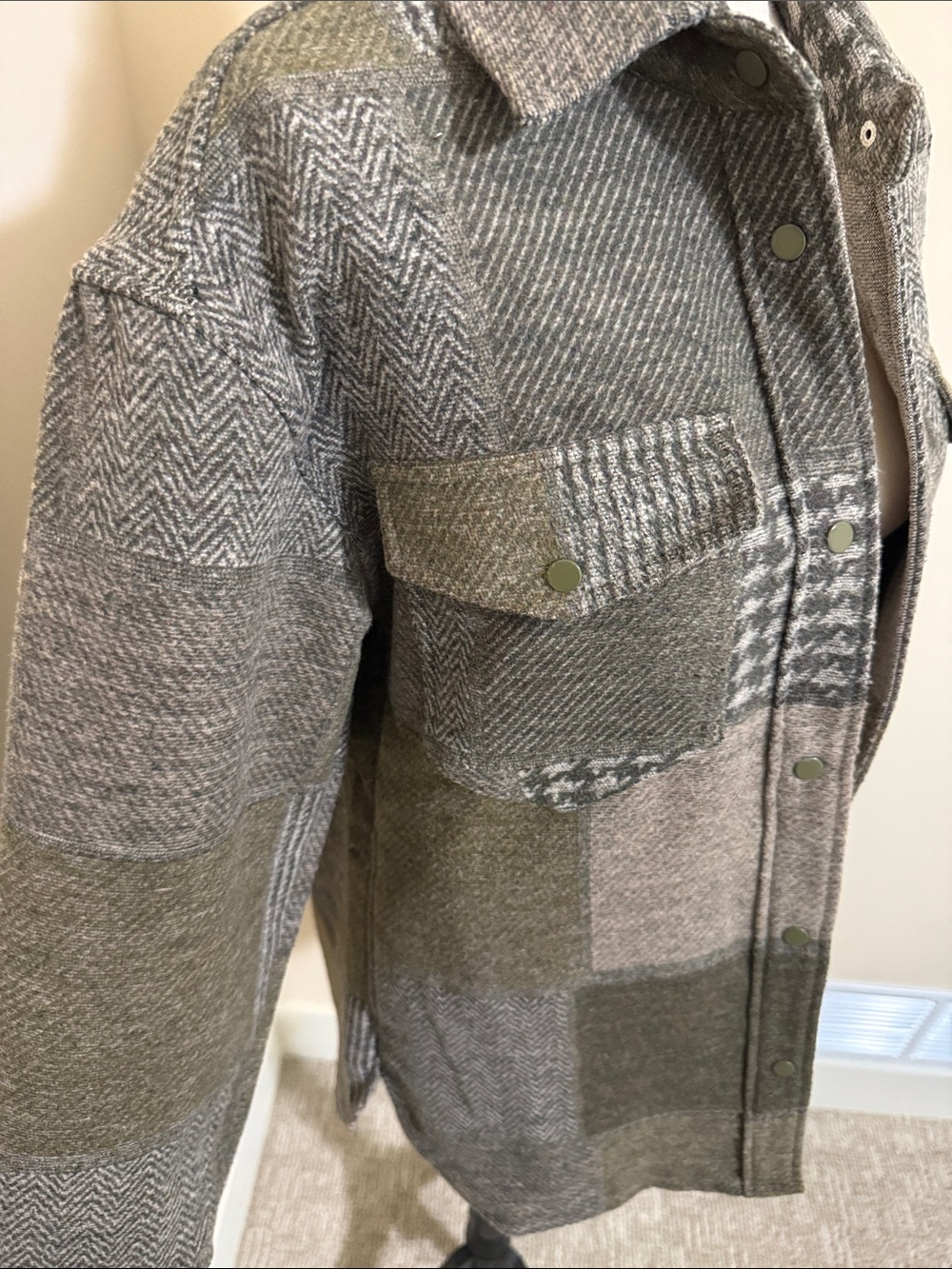 Tweed Shacket - Picture 2 of 6